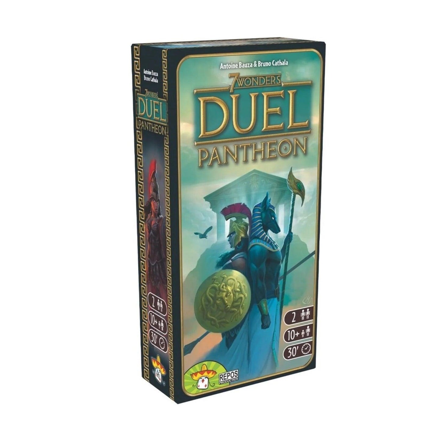 7 Wonders Duel, with Pantheon expansion - EasyMeeple