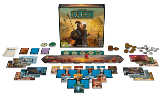 7 Wonders Duel, with Pantheon expansion - EasyMeeple