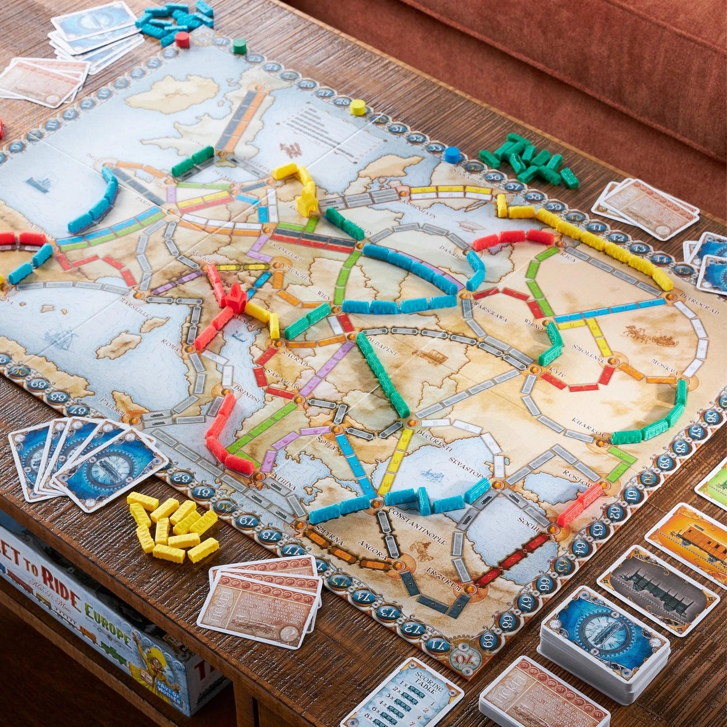 Ticket to Ride: Europe - EasyMeeple