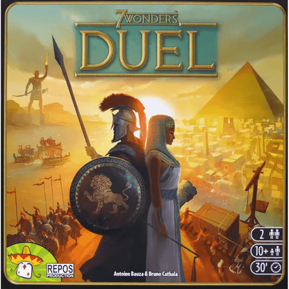 7 Wonders Duel board game front cover