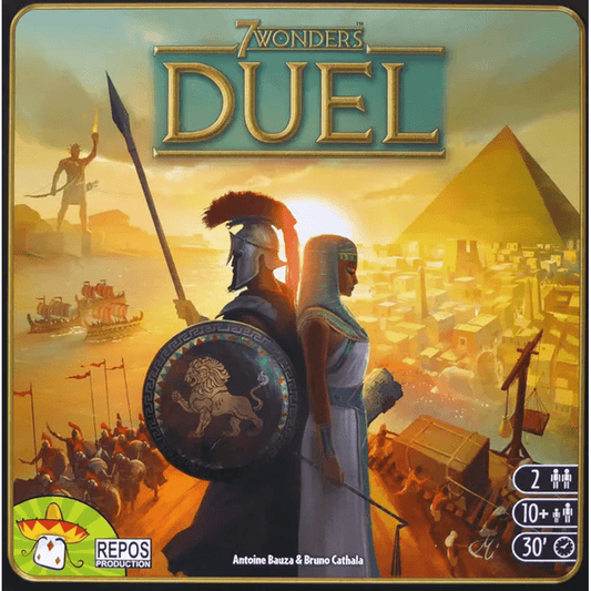 7 Wonders Duel board game front cover