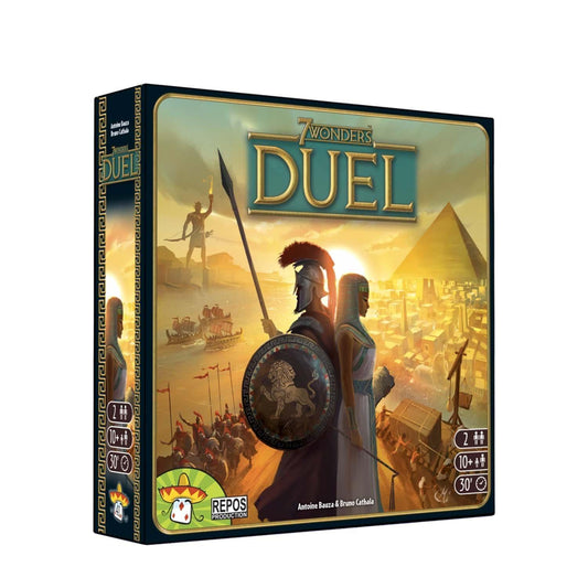 7 Wonders Duel, with Pantheon expansion - EasyMeeple