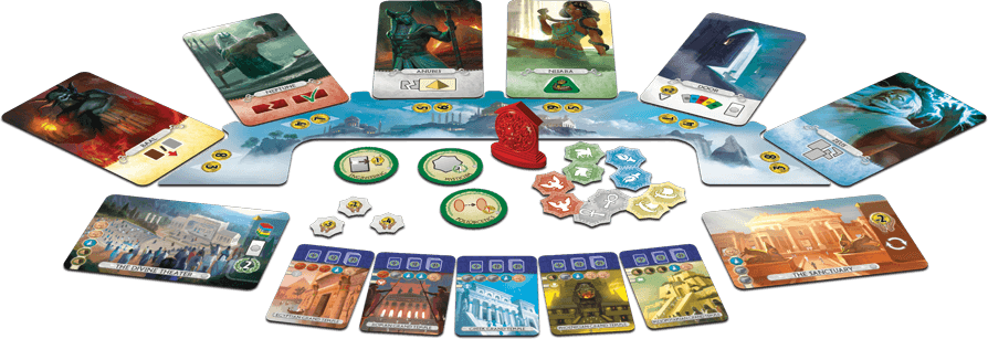 7 Wonders Duel, with Pantheon expansion (IT) - EasyMeeple