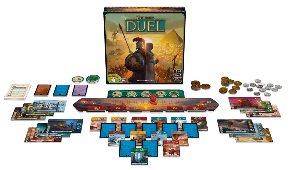 7 Wonders Duel, with Pantheon expansion (IT) - EasyMeeple