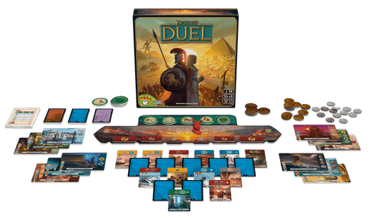 7 Wonders Duel, with Pantheon expansion - EasyMeeple