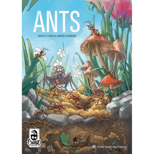 Ants board game box front cover