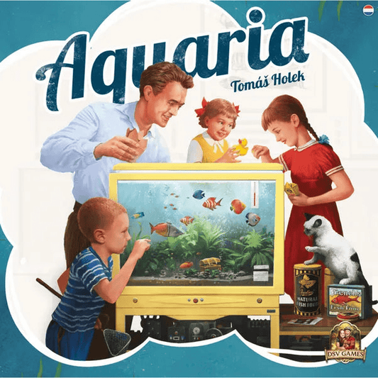 Aquaria board game box front cover