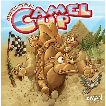 Camel Up, First Edition board game front cover