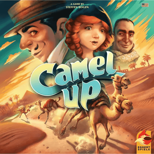 Camel Up board game front cover