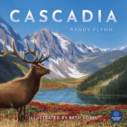 Cascadia board game front cover