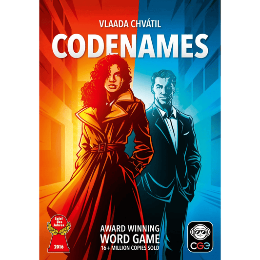 Codenames board game front cover