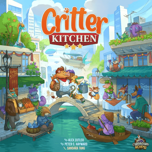 Critter Kitchen board game front cover
