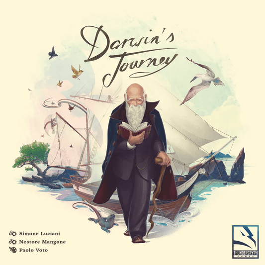 Darwin's Journey board game front cover