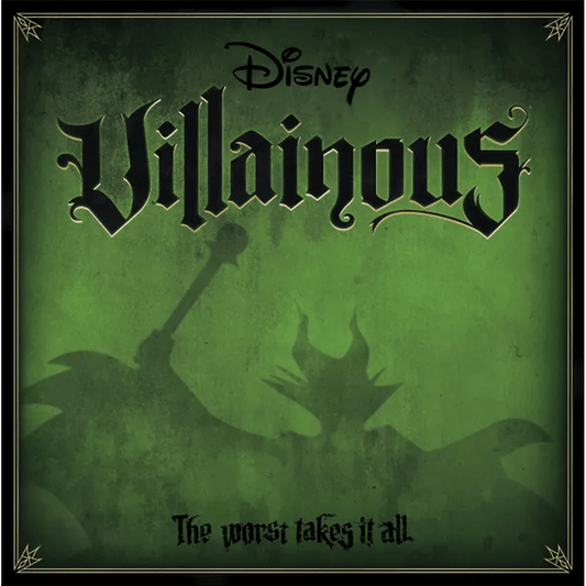 Disney Villainous: The Worst Takes it All board game front cover