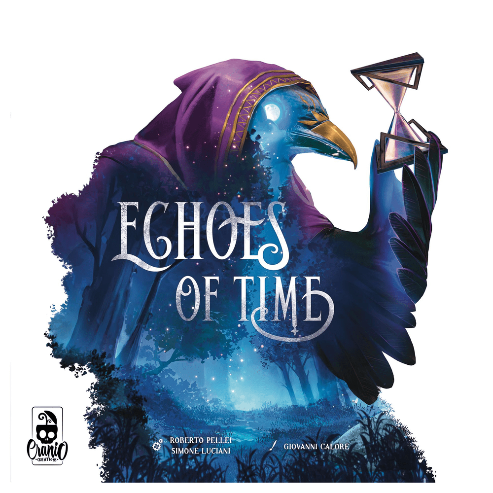 Echoes of Time complete flat front cover centred on a square white background