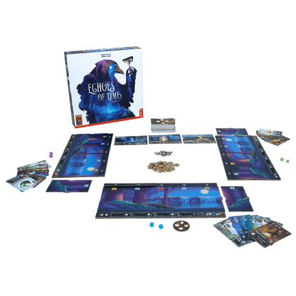 Echoes of Time board game set up for play