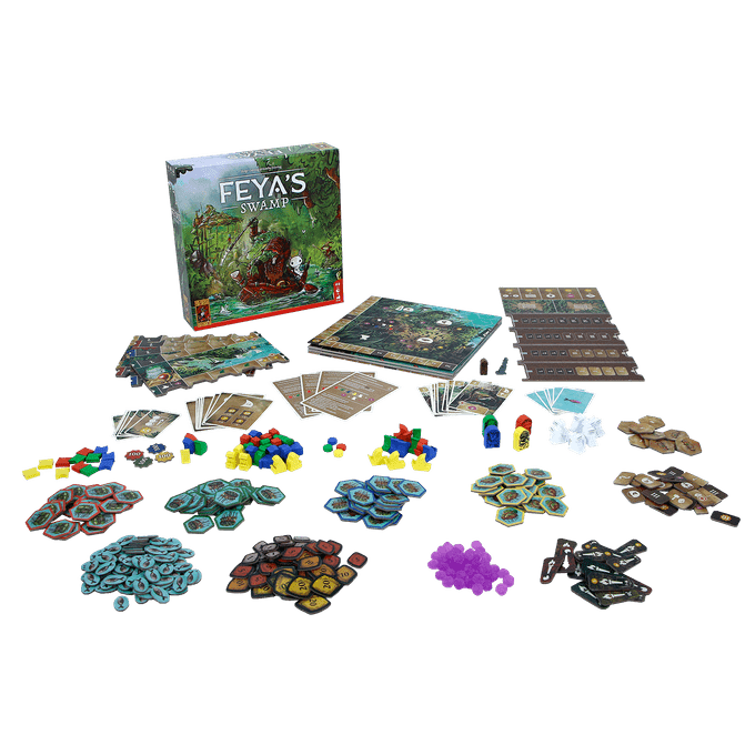 Feya's Swamp game components