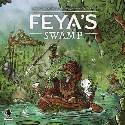 Feya's Swamp board game flat 2D front cover