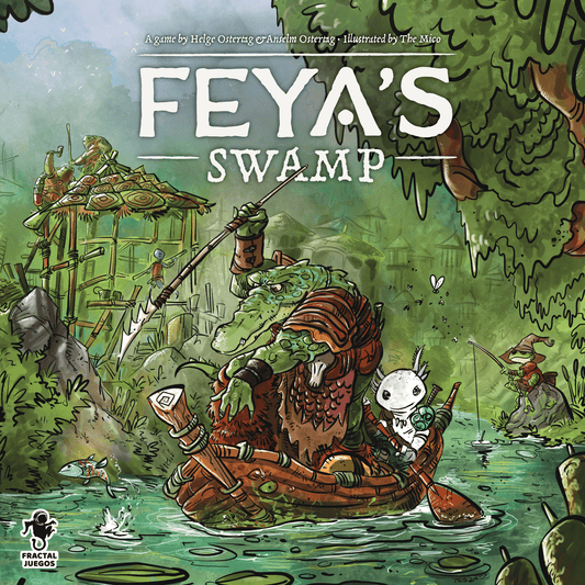 Feya's Swamp board game flat 2D front cover