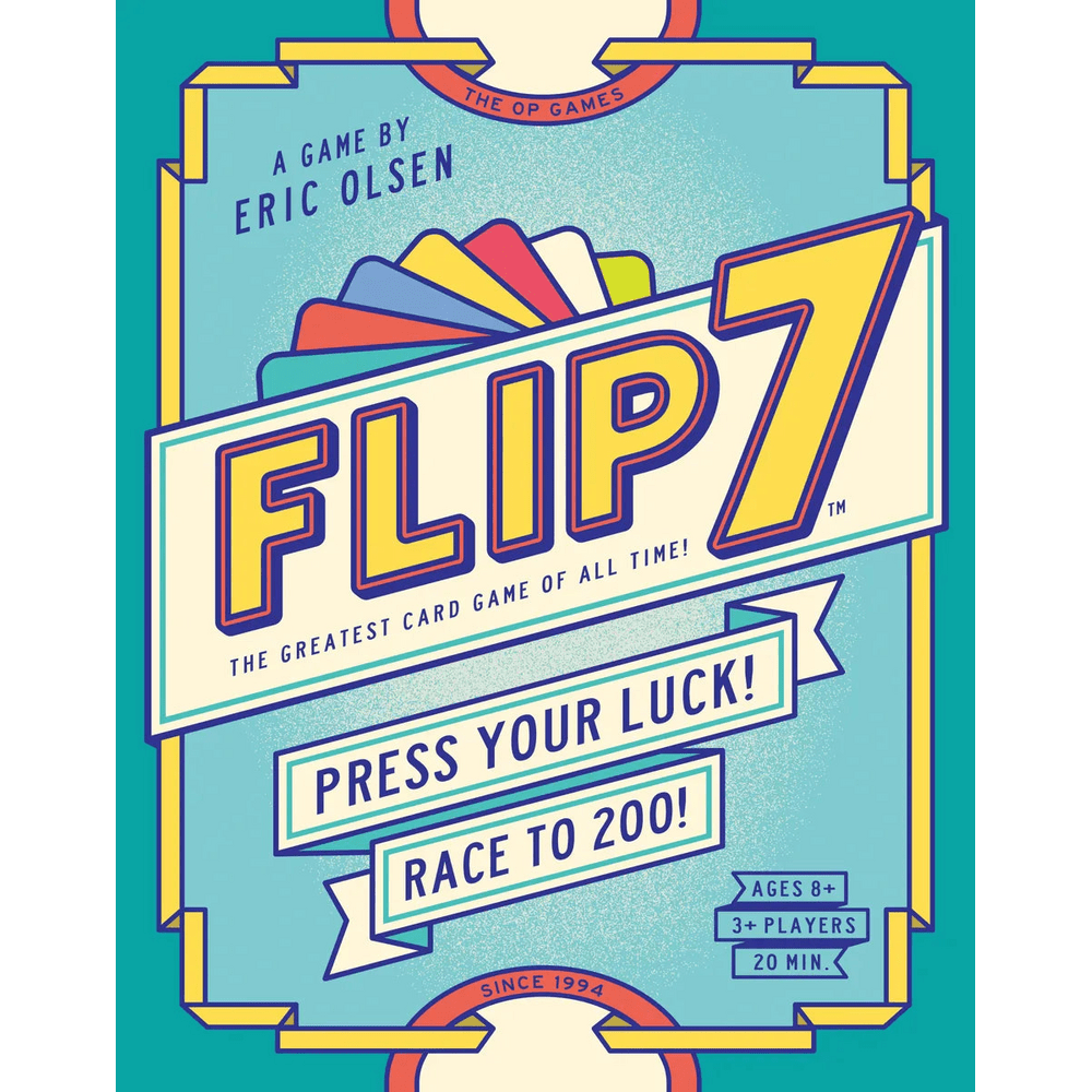 Flip 7 board game box front cover