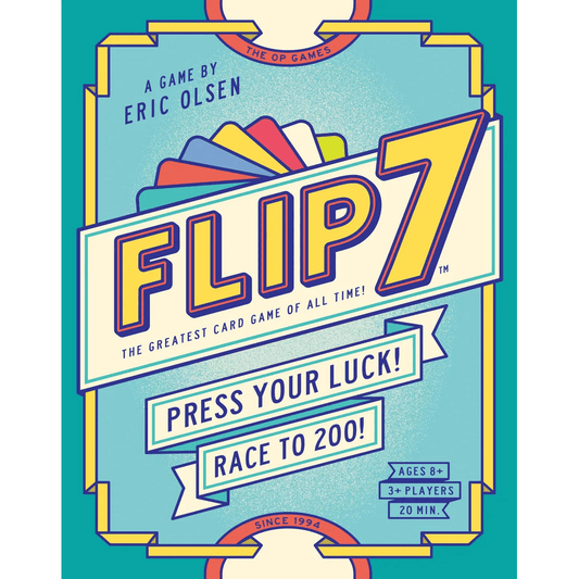Flip 7 board game box front cover