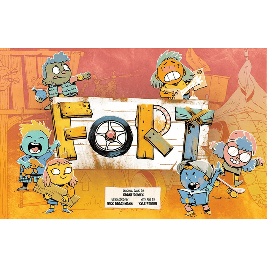 Fort board game box front cover