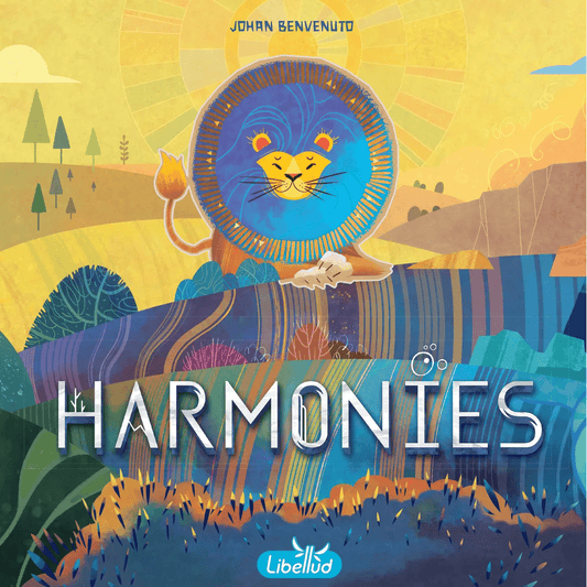 Harmonies board game front cover