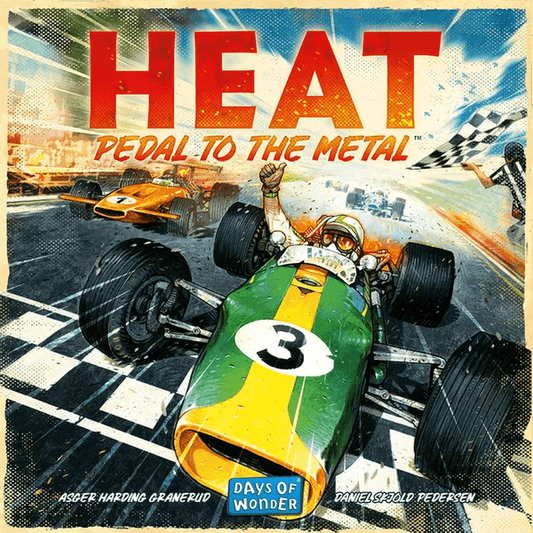 Heat: Pedal to the Metal board game front cover