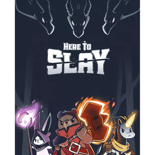 Here to Slay board game front cover