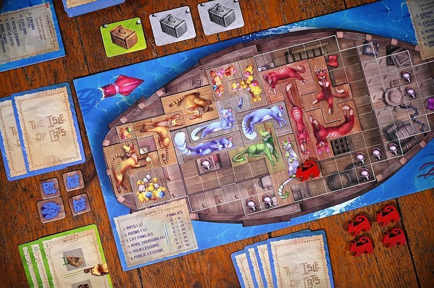 The Isle of Cats EasyMeeple
