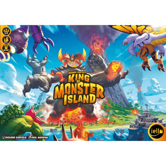 King of Monster Island board game front cover