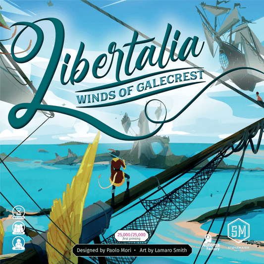 Libertalia: Winds of Galecrest board game front cover