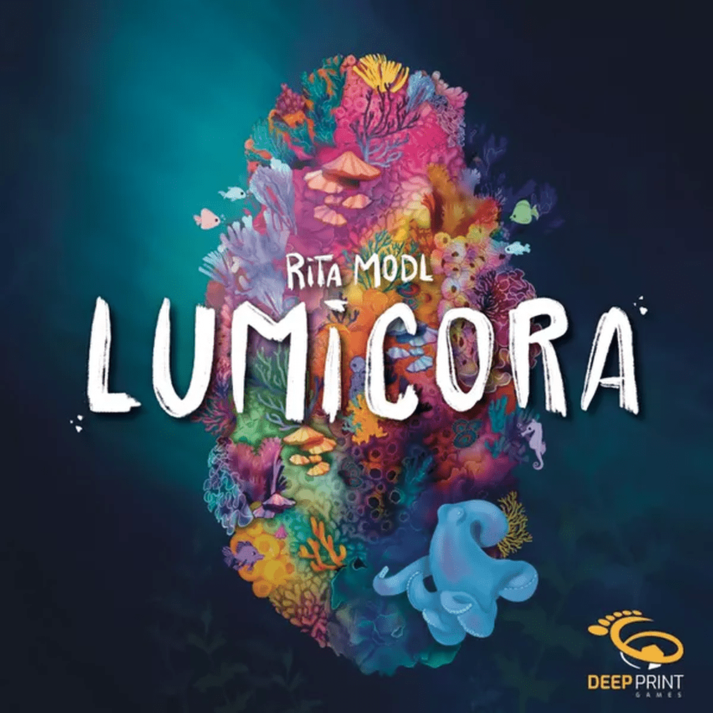 Lumicora board game front cover