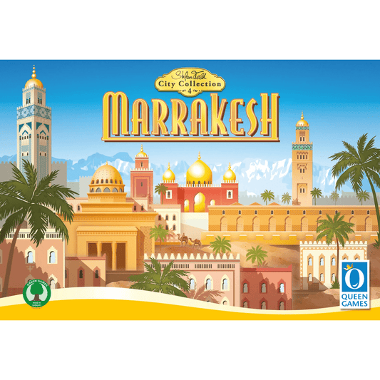 Marrakesh: Essential Edition board game front cover