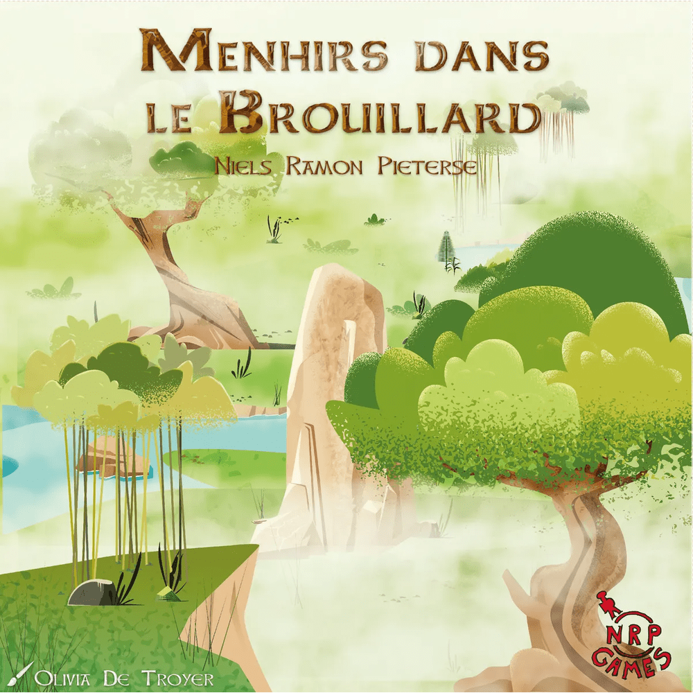 Menhirs dans le Brouillard board game front cover