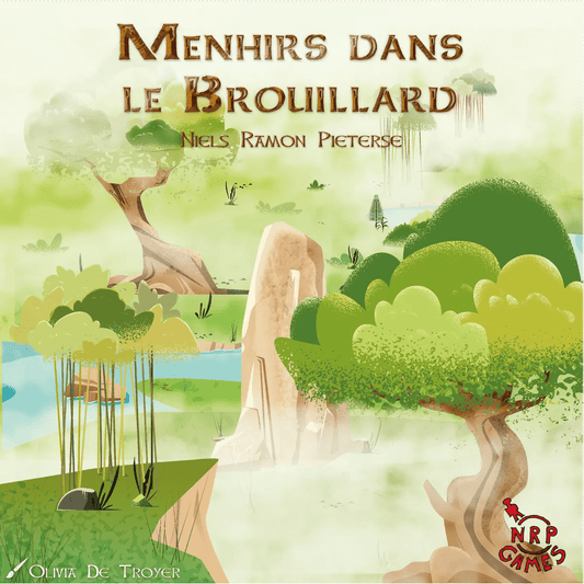 Menhirs dans le Brouillard board game front cover