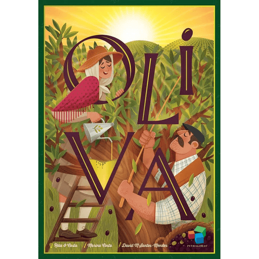 Oliva board game box front cover