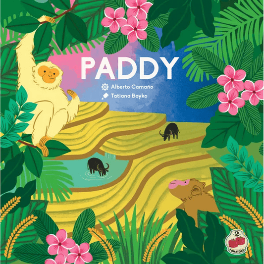 Paddy board game box front cover