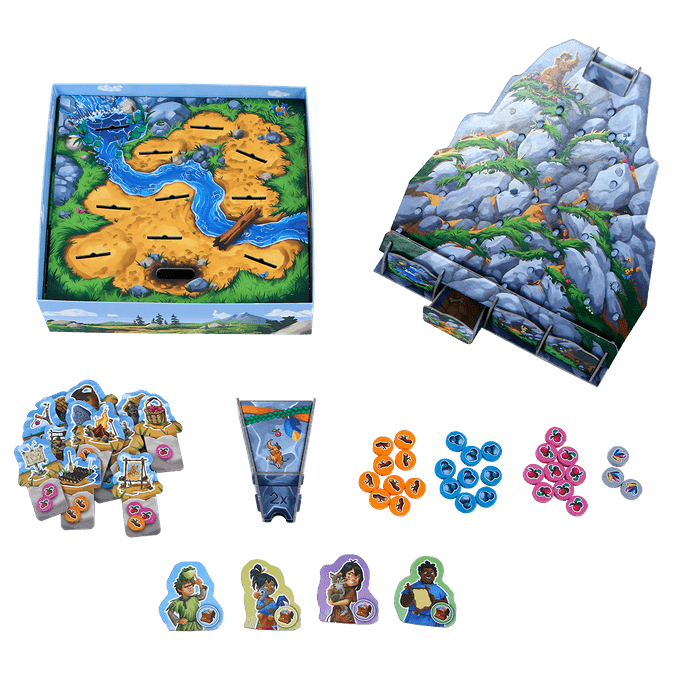Paleolino game components