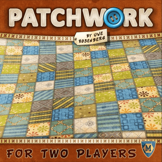 Patchwork board game front cover