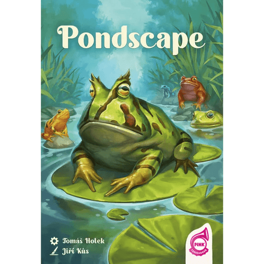 Pondscape board game box front cover