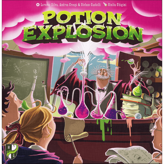 Potion Explosion board game front cover