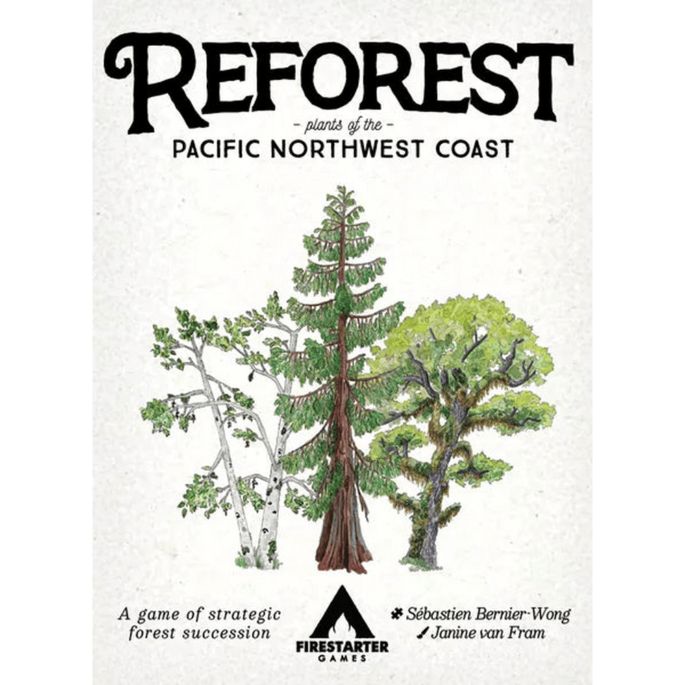 Reforest board game box front cover
