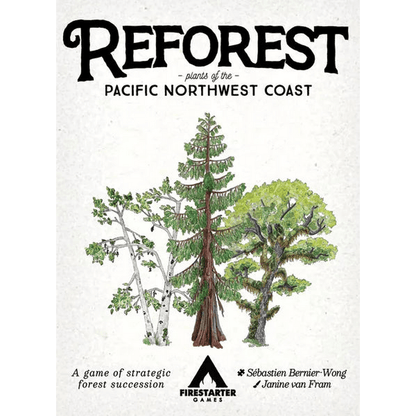 Reforest board game box front cover