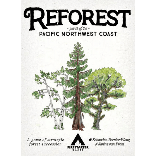 Reforest board game box front cover