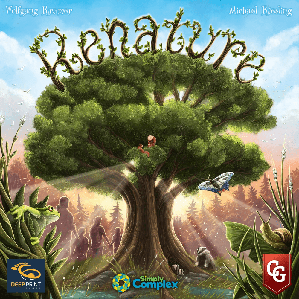 Renature board game front cover