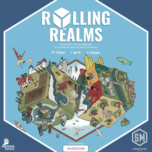Rolling Realms board game front cover