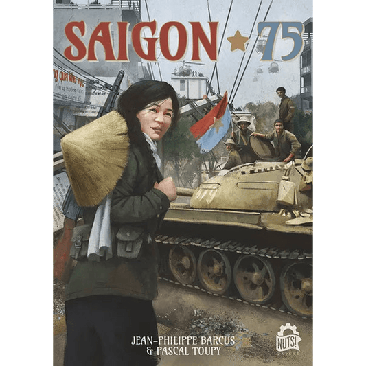 Saigon 75 board game box front cover