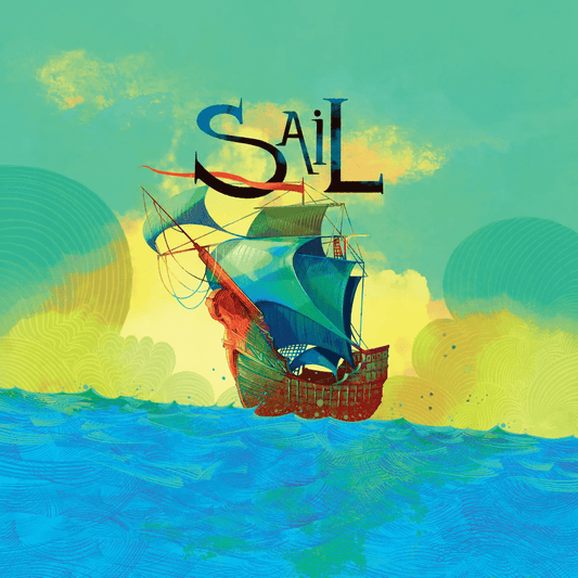 Sail board game front cover