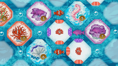 Shallow Sea gameplay and board detail